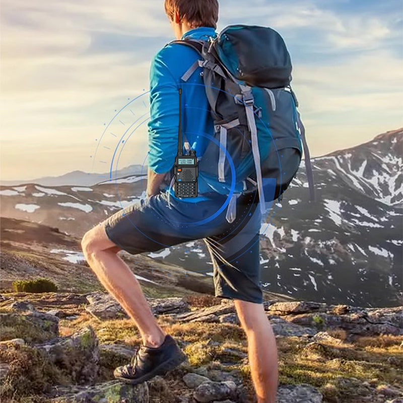 UV-5R amatørradio med lang rekkevidde UV5R radio med dobbelt bånd