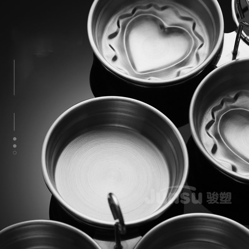 304 Rustfritt Stål Eggkoker