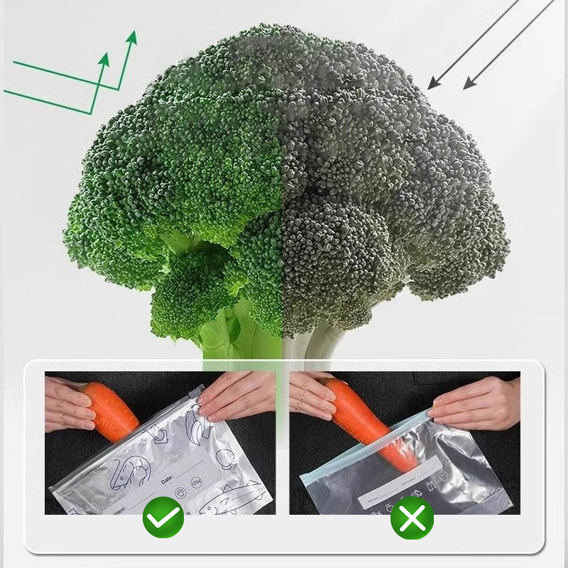 Antibakteriell friskhetspose i aluminiumsfolie