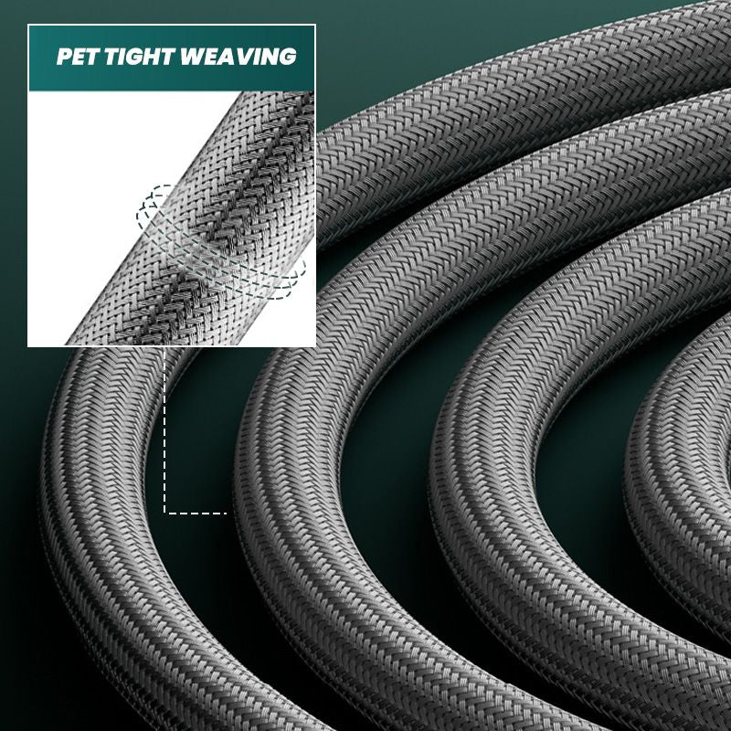 Forbedret eksplosjonssikker flettet dusjslange – lekkasjesikker