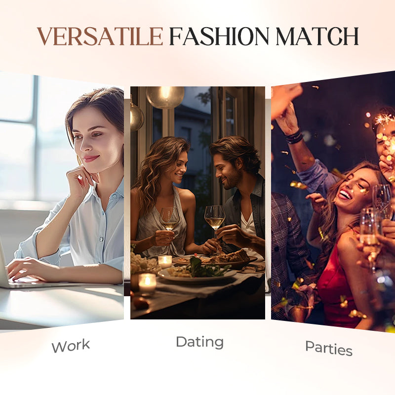 Elegant vanntett dameklokke