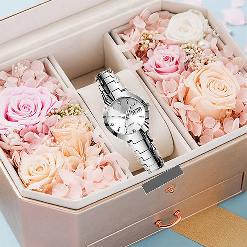 Elegant vanntett dameklokke