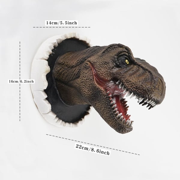 🎉3D-dinosaur-veggdekorasjon🦖