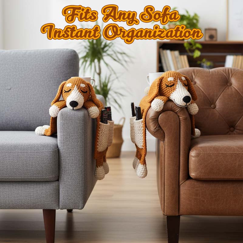 🎁Nyttårssalg 50 % rabatt💖 Søtt hundeformet stolarrangør
